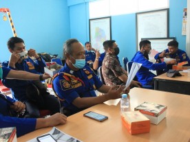 Pelatihan aplikasi SHIBA Damkar Kota Yogyakarta