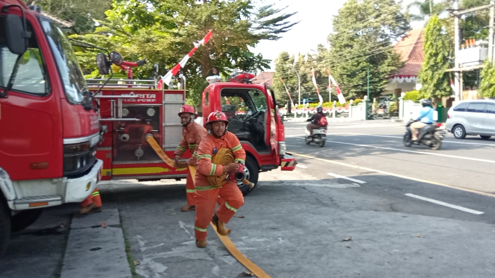 Latihan Kesiapsiagaan Pasukan Pemadam, Tingkatkan Kesigapan Tangani Kebakaran
